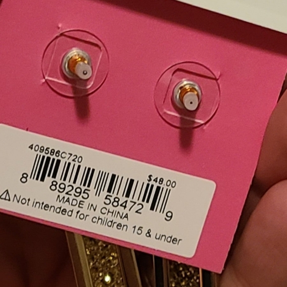 NWT Betsey Johnson Ruler Earrings School Teacher Math - Picture 4 of 5